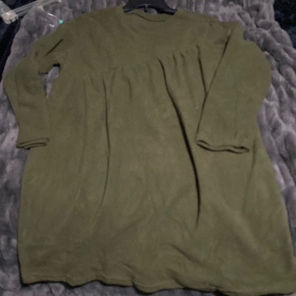 Green dress